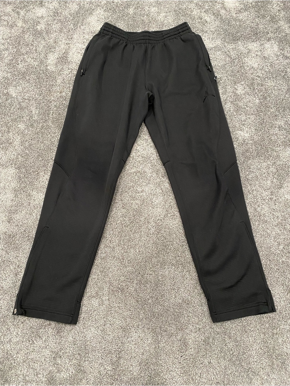 Jordan Mens MJ Black Training Jogger Pants 832039-010 Size Medium Sweatpants